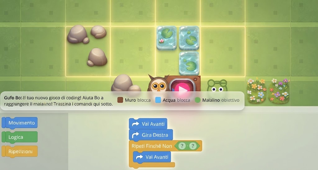 Gufo Bo - Impara a programmare!